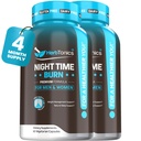 Herbtonics Night Time Burn & Sleep Complex unterstützt Overnight Metabolism, Stress Relief & Deep Sleep. Inklusive Melatonin, Valerian und Green Tea – Vegan Bedtime Weight Management (120 Kapseln)