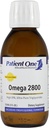 Patient One Omega 2800 Liquid | Ergänzung zur Unterstützung von Herz, kognitiven und gemeinsamen Gesundheit* | High-Potency Omega-3 Fischöl | Lemon Flavor | 5 fl oz
