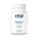Nutriments vitaux Vitamine A 7500mcg RAE.com Vitamine A supplément pour la fonction immunitaire, la vision, la peau et la santé cellulaire.