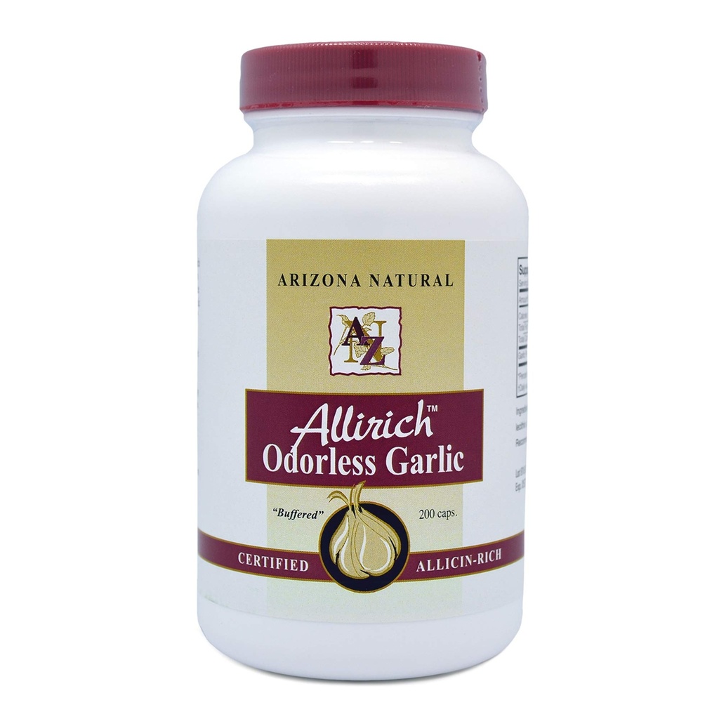 Allirich (Allicin-Rich) Odorless Knoblauch Weichgel