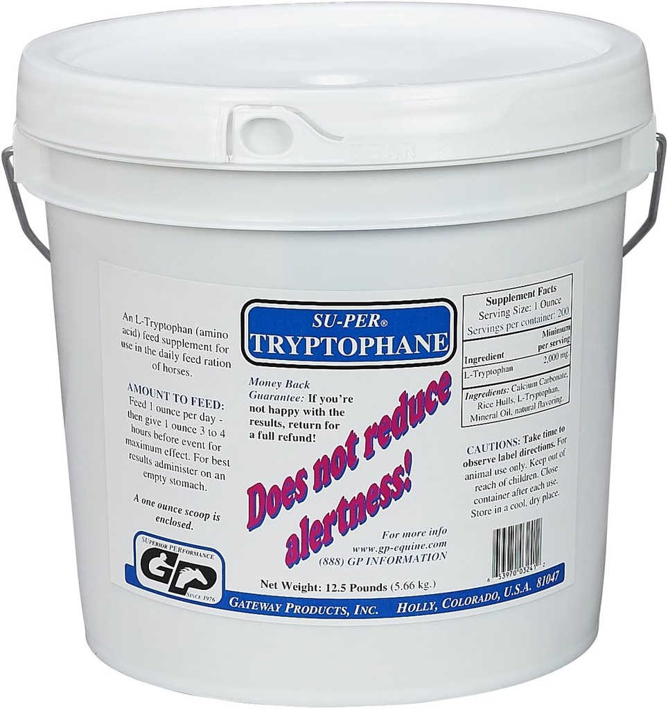 Gateway SU-PER Tryptophane (Calming Support for Horses) - 12,5 livres