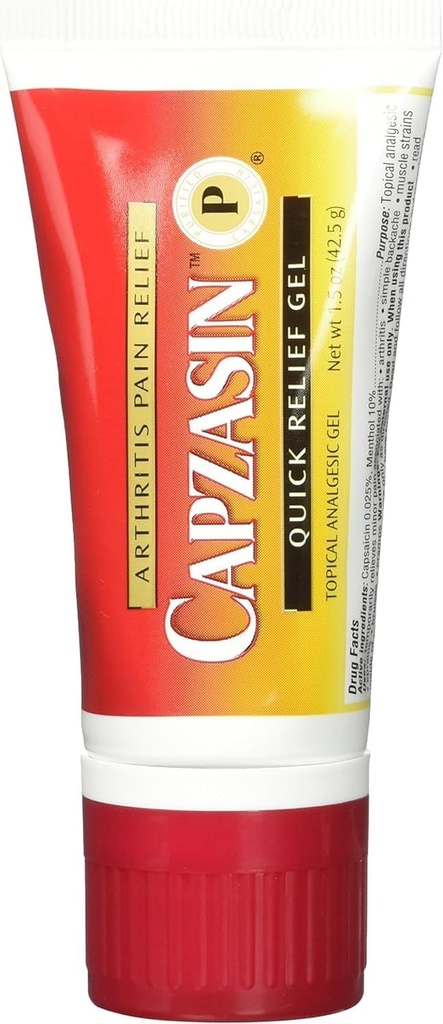 Capzasin Arthritis Schmerzlinderung, Quick Relief Gel, Kein Mess Schwamm Applicator 1,5 oz (42.5 g)
