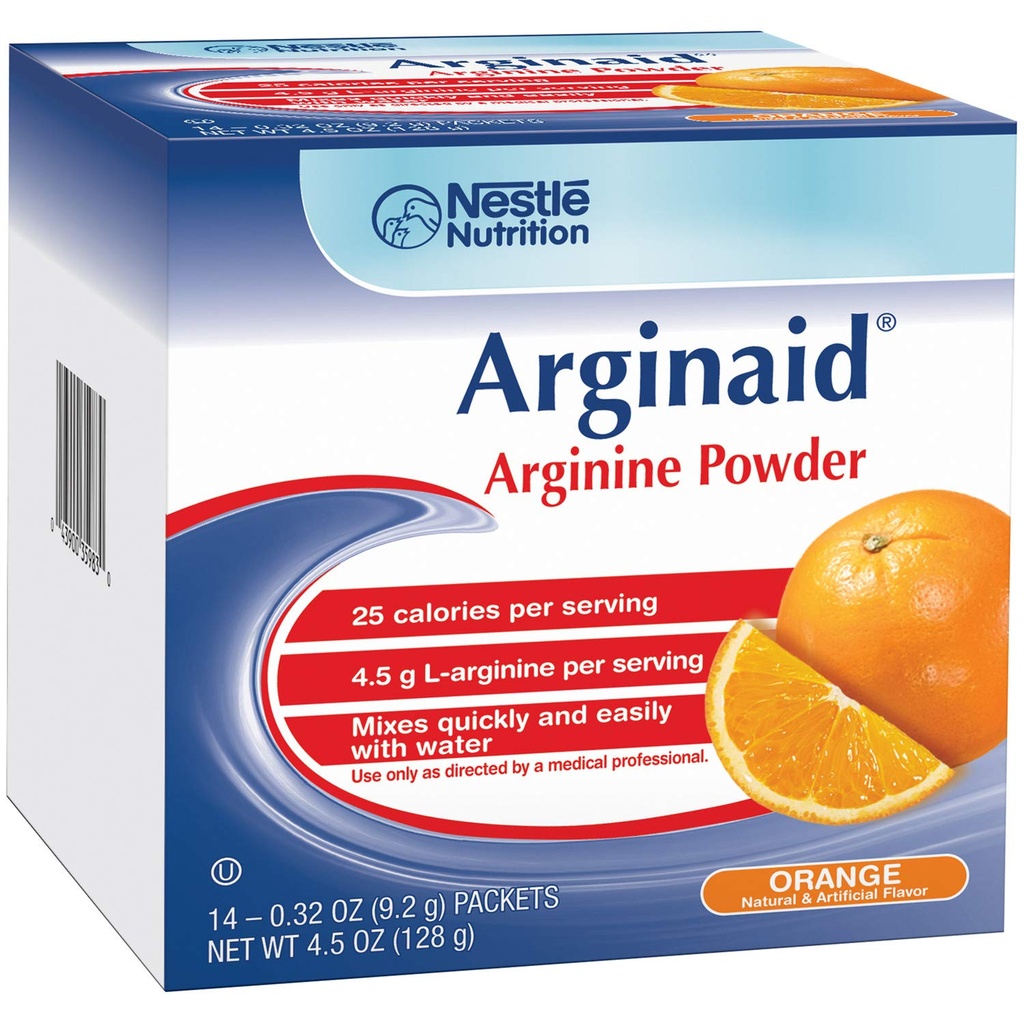 Novartis Nutrition Arginaid - Orange (Box von 14 9.2g Pakete)