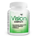 Vision Complete Natural Eye Support Formula Maximum Strength Vision Support Blend von Lutein in einer täglichen Vision Ergänzung.
