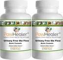 Urinary Free The Flow-Basic - Bladder Stones Dogs - 2 Pack - Natural Remedy Stone Prevention bei Hunden - 50 Gramm/ea -Herbal Powder - Mix into Food