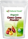 Z Natural Organic Camu Camu Pulver, Natürliche Vitamin C Ergänzung für Immununterstützung & Mood Boost, Mix in Smoothies, Getränke & Rezepte, Superfood Pulver, Raw, Vegan, Non GMO, Glutenfrei, 1 lb