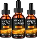 Manna Fluss Tropfen, Mannaflux Unterstützung Ergänzung Flüssigkeitstropfen - Maximale Stärke, Manna Flux Gesundheit & Wellness Tropfen, Mannaflux Alle natürlichen Formel, Manna Flux Flüssigkeitstropfen Bewertungen (3 Pack)