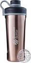 Bouteille d'eau en acier inoxydable isolante avec fouet en fil, 26-Ounce, cuivre