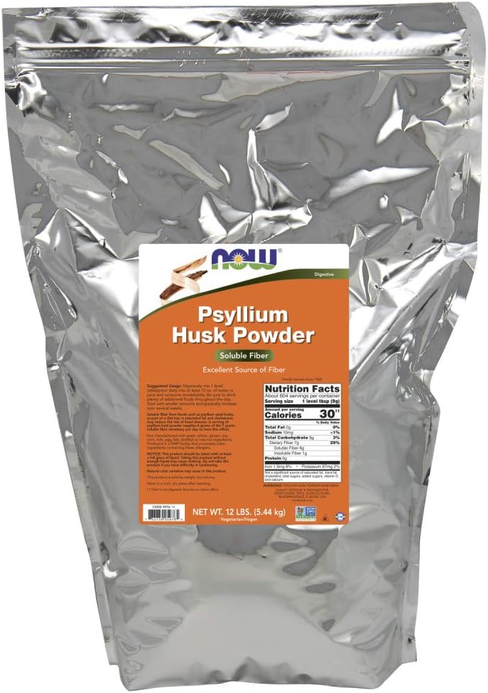Poudre de musc de Psyllium, 12-Pound