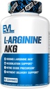 Evlution L-Arginin AKG - Vasodilation & Nährstoff Delivery Support - Nitric Oxide Precursor - 1000mg L-Arginin AKG - Glutenfrei & Non-GMO - Nahrungsergänzung - 60 Servietten - 120 Veggie Kapseln