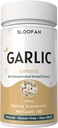 Knoblauch Kapseln 500mg | Konzentration von 10:1 Extraktpulver |Allium sativum Kräuterergänzung | Natürlich, Non-GMO, Glutenfrei, keine künstlichen Zusatzstoffe (60 Graf (Pack von 1))