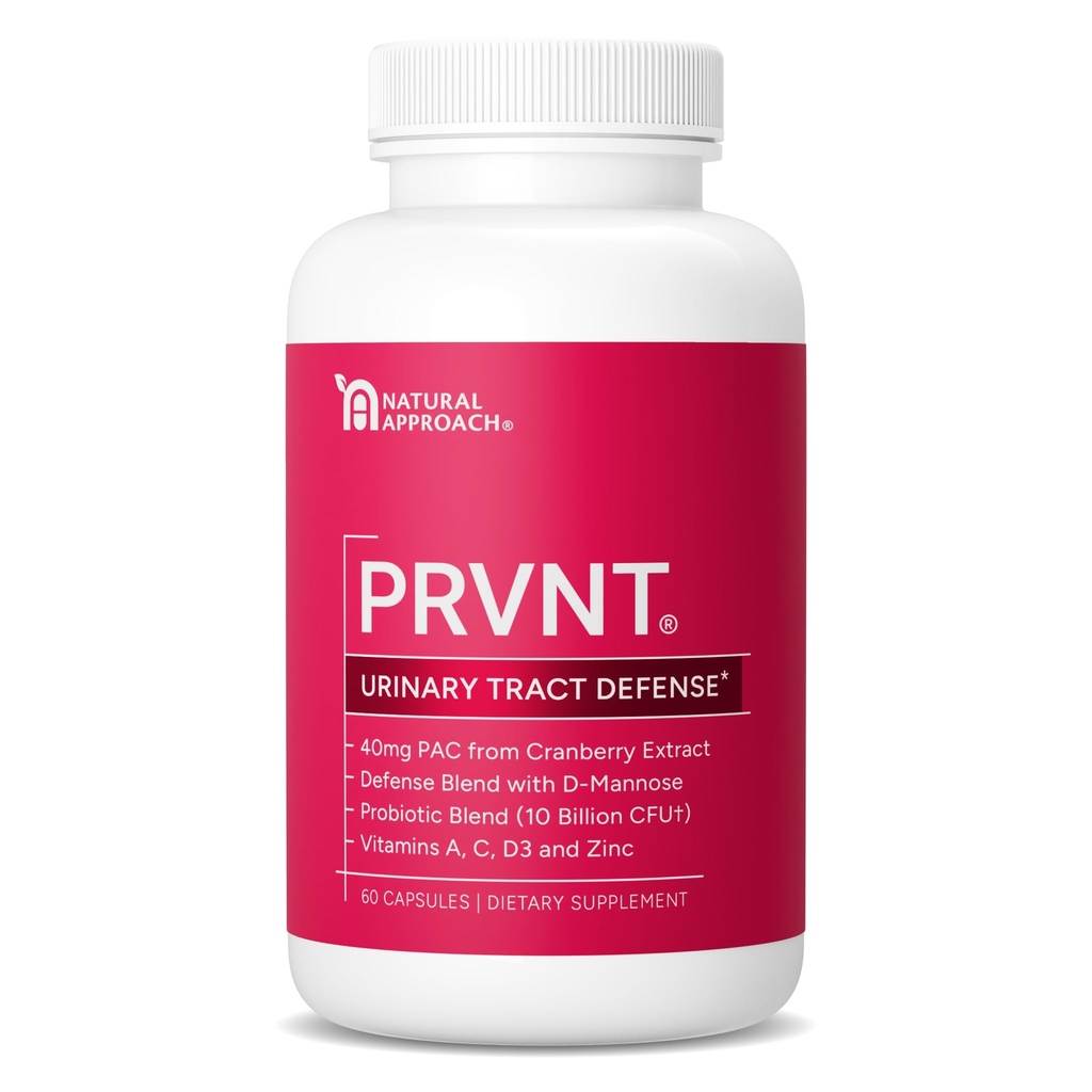 Urinary Tract Defense mit Cranberry PAC, D-Mannose, Probiotika & Vitamine | UTI Vermeiden & Bladder Support Supplement | Die mächtigsten Cranberry Pillen für Frauen & Männer | USA Hergestellt | 60 Kapseln