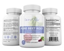 Rübenwurzelkapseln - 1300mg pro Servieren - Rübenwurzelpulverkapseln - Rübenwurzelpulver unterstützt Blutdruck, sportliche Leistung, Verdauungs-, Immunsystem (Pure, Non-GMO, Glutenfrei)