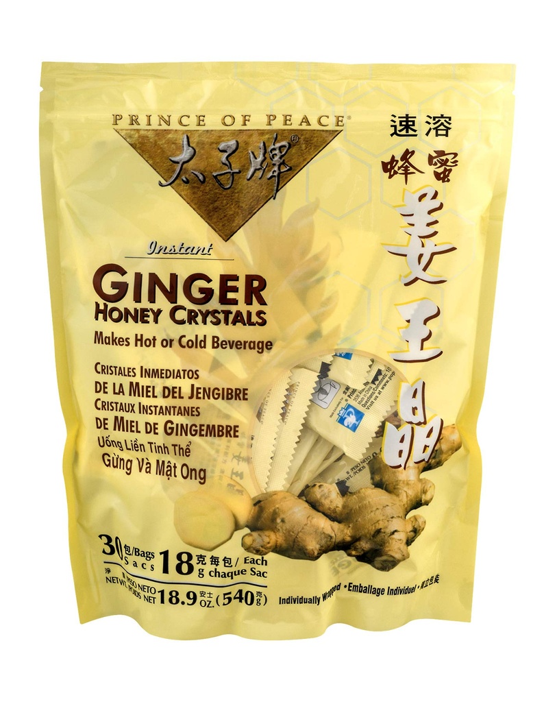 Prinz des Friedens Ginger Honig Kristalle 30 Ct