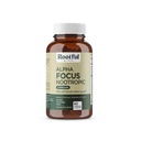 Alpha Focus Nootropic - Gedächtnis und Fokus Brain Booster Supplement mit Cholin, Citicolin, GPC, L-Tyrosin, Bacopa Monnieri, DMAE, Gingko Biloba, Lion's Mane, Niacinamid - 60 Kapseln