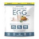 Designer Wellness, Designer Egg, Natural Egg Yolk & Egg White Protein Powder, Keto und Paleo Friendly, Low Calorie, Less Fat and Cholesterol, Classic Vanilla, 12.4 Ounce