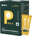 Oh! Pet® 5-in-1 Verdauungsprobiotika – 7B CFU Pulver für Hunde & Katzen mit Präbiotika & Enzyme (Hühner, 30 Packungen)