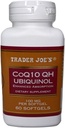 Trader Joe's CoQ10 QH UBIQUINOL Absorbement amélioré 100mg 60 Softgels