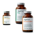 ALGAECAL Bone Health Bundle - D3 Complete (1000 IU) + K2, Vitamin E, Vitamin A & Plant-Based Calcium klinisch unterstützt, um Knochendichte zu erhöhen
