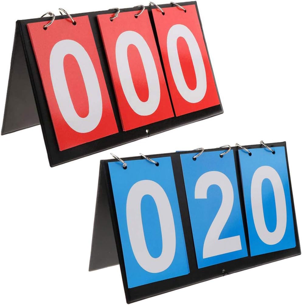 Tableau portable APORO Top Tableau de bord Flipper, Multi Sports Score Flip Tableau de bord