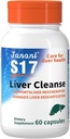 Jananl Liver Cleanse Detox & Repair Milk Thistle Liver-Liver Protection Liquid ist reich an Silymarin und FDP Cell Energy Liquid, mit 15 Flaschen insgesamt 7,5 FI oz - Clearing