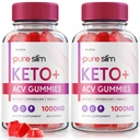 NutraRize (Pack de 2 Kéto mince pur + Gommies ACV pour la perte de poids avancée, supplément de force maximale (120 Gommies)