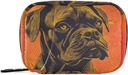 Surreal Boxer Hund Pille Case Box für Reisen, Wöchentlich tragbare Pille Organizer Ergänzung Halter