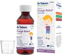 Dr. Talbot's Cough Relief Liquid Medicine mit natürlich inspirierten Inhaltsstoffen für Kinder Inklusive Dosage Cup, natürliche Elderberry Juice Flavor, 4 Fl Oz