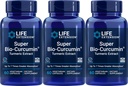 Lebensverlängerung Super Bio-Curcumin Kurkuma Extrakt 400 mg, 60 vegetarische Kapseln (Pack von 3)