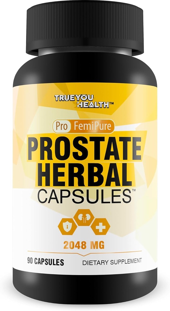 Pro Femipure Prostate Herbal Capsules - Our Best Prostate Support Supplement for Men’s Health - Prostate Supplement for Prostate Health - Our Best Prostate Supplements for Men - Prostate Support