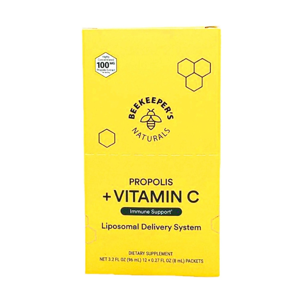 Imker Naturals Liposomal Propolis mit Vitamin C 12 Count, 0.27 Fz