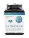 Youtheory Ashwagandha 1000mg mit KSM-66 - Hilft die Unterstützung einer gesunden Stressreaktion,180 Kapseln (Pack von 1)