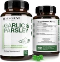 Benevolent Garlic Supplements Odorless - 1500 MG Aged Extract Oil Capsules, 120 Softgels - Antioxidant Immunity Support Garlic Pills & Promotes Healthy Cholesterol Levels - Non GMO 40 Day Supply
