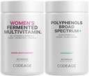 Codeage Imune Support Multivitamine pour les femmes + Antioxydants Bundle