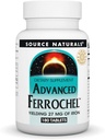 Quelle Naturals Advanced Ferrochel, Nahrungsergänzung Ausbeute 27 mg Eisen - 180 Tabletten