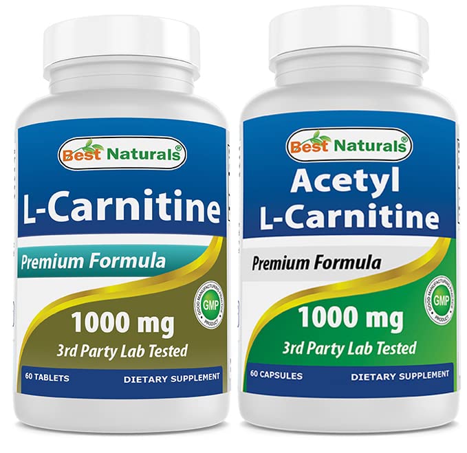 Best Naturals L-Carnitin 1000mg & Acetyl L-Carnitin 1000mg
