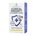 LifeSeasons Klinische Immunität - Elderberry Drink Mix - Schützt und kämpft für gesunde Immunreaktion - Immunität Booster - 3X besser als Vitamin C - Servieren Sie heiß oder kalt - Vitamin C + D + Zink - (5 Pack)