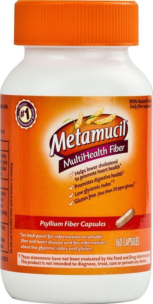 METAMUCIL CAPSUVE 160