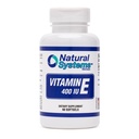 Vitamin E 60 Softgels 400 IU von natürlichen Systemen - Vitamin E ergänzt Immunsystemunterstützung * - Vitamin E Softgels Hautpflege - Natürliches Vitamin E Nicht-Sugar, Nicht-künstliche Aromen oder Konservierungsstoffe