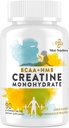 8-in-1 Kreatin-Monohydrat mit BCAA & HMB, 5000 mg für Männer & Frauen, Kreatin Chews für Muskel, Erholung, Ausdauer & Stärke, hohe Absorption, Zitronengeschmack, Zuckerfrei, 90 Tabletten