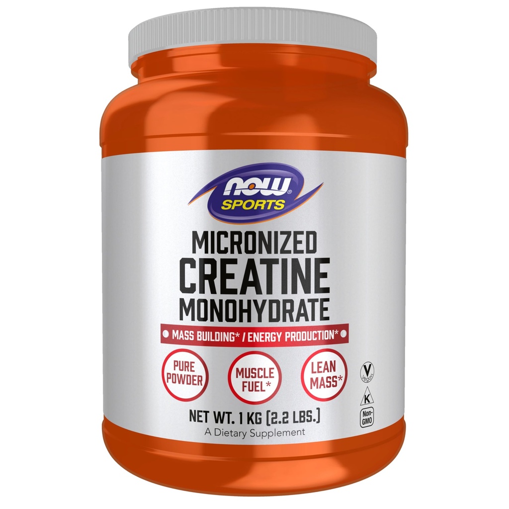 Jetzt Sports Nutrition, Micronized Creatine Powder 500 g, Mass Building*/Energy Production*, 1 kg.
