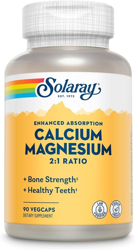 Calcium & Magnesium - Full Range Amino Acid Chelates in a Special Herb Base (90 Capsules)
