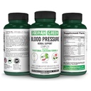 Support à base de plantes pour la pression cardiaque du sang vert sibérien - Hawthorn, Hibiscus, Ail - 60 Capsules - Formule traditionnelle sibérienne
