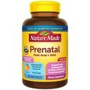 Natur pränatal gemacht mit Folsäure + DHA, Pränatales Vitamin und Mineralergänzung für tägliche Ernährungsunterstützung, 90 Softgel, 90 Tage Versorgung