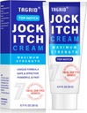 TAGRID Crème de démangeaison maximale de jock, de démangeaison de jock, decruris de Tinea, de crème de démangeaison de jock extra-fort pour les hommes et les femmes, de Corporis de Tinea, de crème de démangeaison - puissant et rapide - 60g (20g)