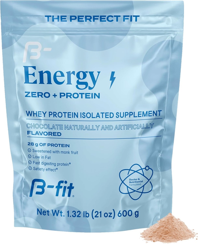 Whey Zero Protein 600 gr - Chocolate Puffs Flavor - Haute pureté et concentration Acides aminés - Absorption facile - Faible en gras et glucides -17 portions