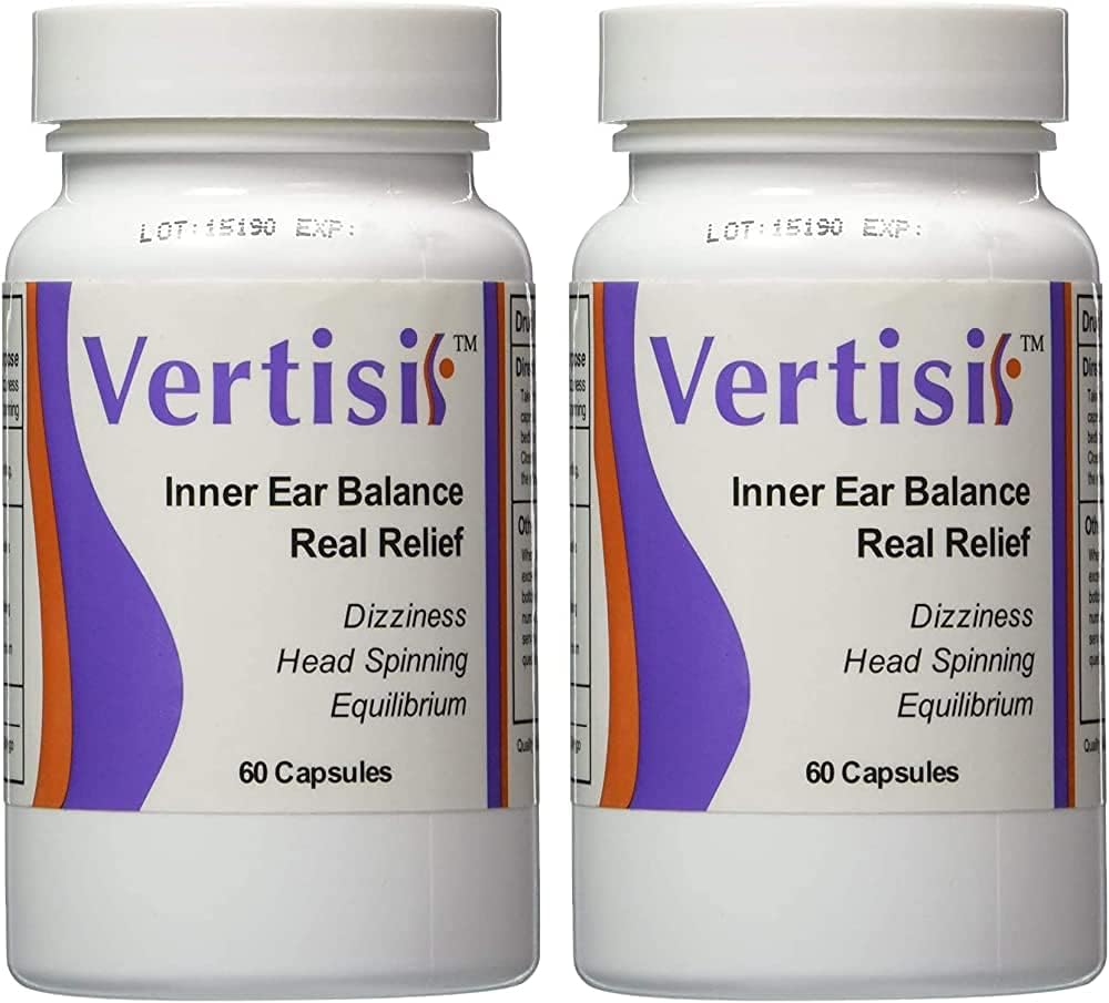 Éradiquez Vertigo avec Vertisil garanti, 60 capsules (paquet de 2) ...