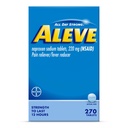 Aleve Pain Reliever & Fever Reducer Tablets, Naproxen Sodium, Kopfschmerzen, Rücken- und Körperschmerzen Reliefmedizin, 270 Zähler