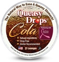 Trois gouttes gazeuses - Cola Flavor - Soulagement de la nausée et de la maladie des voyages, apaise une bouche sèche et se couche Estomac - Ingrédients naturels - 21 ct