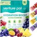 Venture Pal Powder Packets sans électrolyte de sucre - Liquid Daily IV Drink Mix pour l'hydratation rapide et la récupération des parties